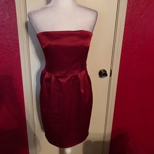 Express Design Studio Strapless Dress